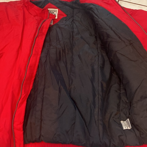 Basic Editions Red Ski Jacket - Picture 3 of 6